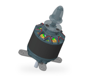 Безколекторний мотор Flytex 3530 560KV від українського виробника